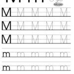 Printable Letter M Tracing Worksheets For Preschooljpg 12751650 Free