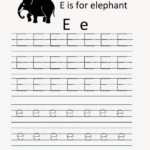 Printable Letter Tracing Worksheet