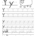 Trace And Write The Letter Y Worksheets 99Worksheets