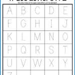 Tracing Capital Letters Worksheets Pdf TracingLettersWorksheets