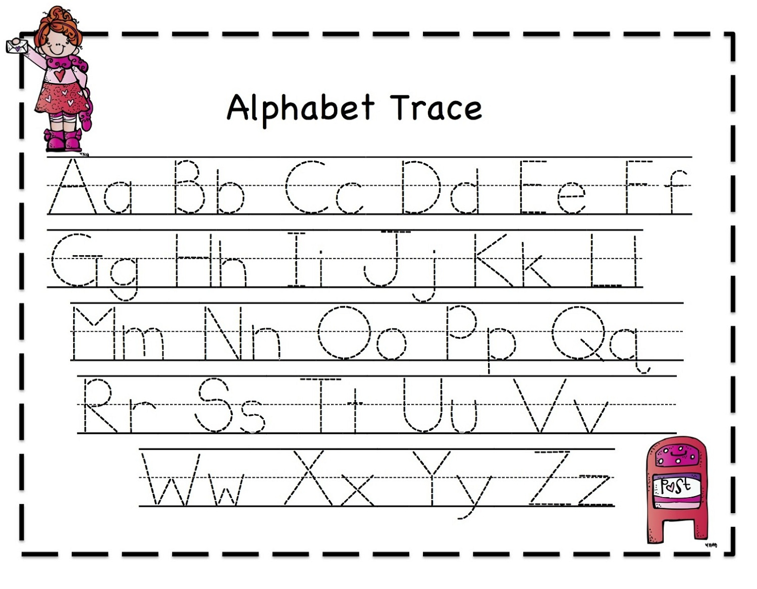 Tracing Capital Letters Worksheets Pdf Tracinglettersworksheetscom 