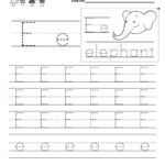 Tracing Letter Ee Worksheets Dot To Dot Name Tracing Website