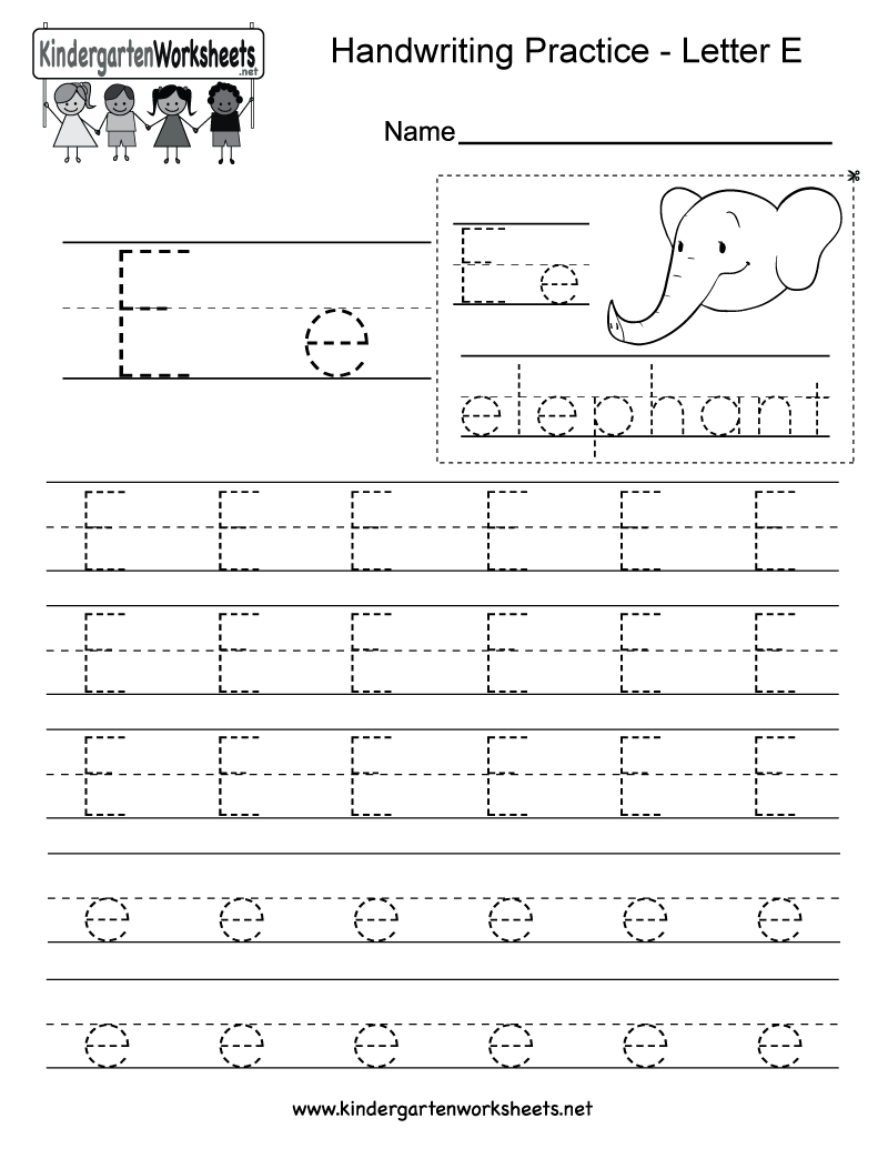 Tracing Letter Ee Worksheets Dot To Dot Name Tracing Website