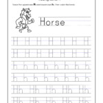 Tracing Letter H Worksheets Preschoolers Alphabet Tracing Worksheets