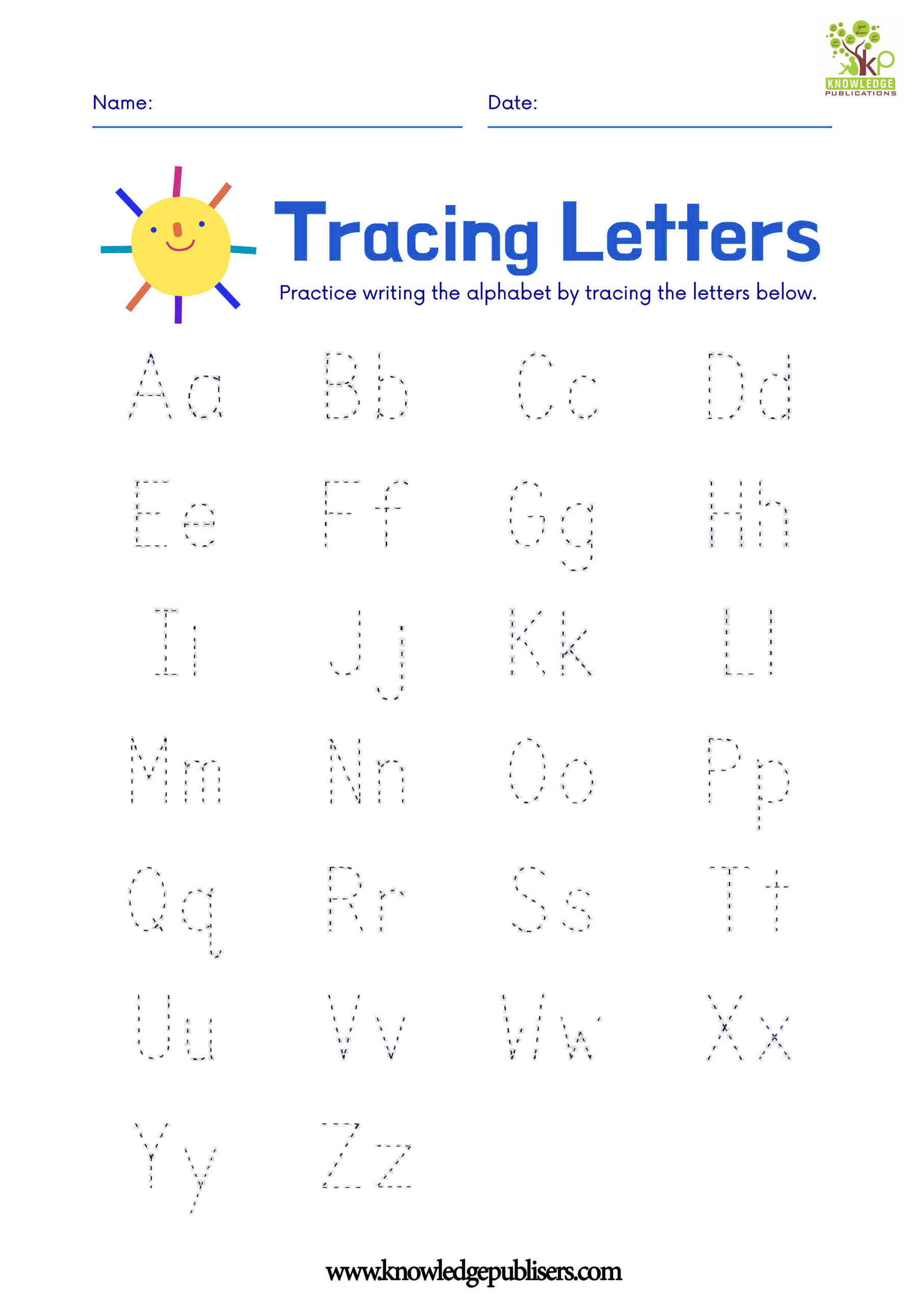 Tracing Letter Knowledge Publishers