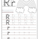 Tracing Letter R Activities For Toddlers K5 Worksheets Preschool