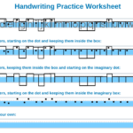 Tracing Letters On Worksheets For Handwriting Practice For Occupational