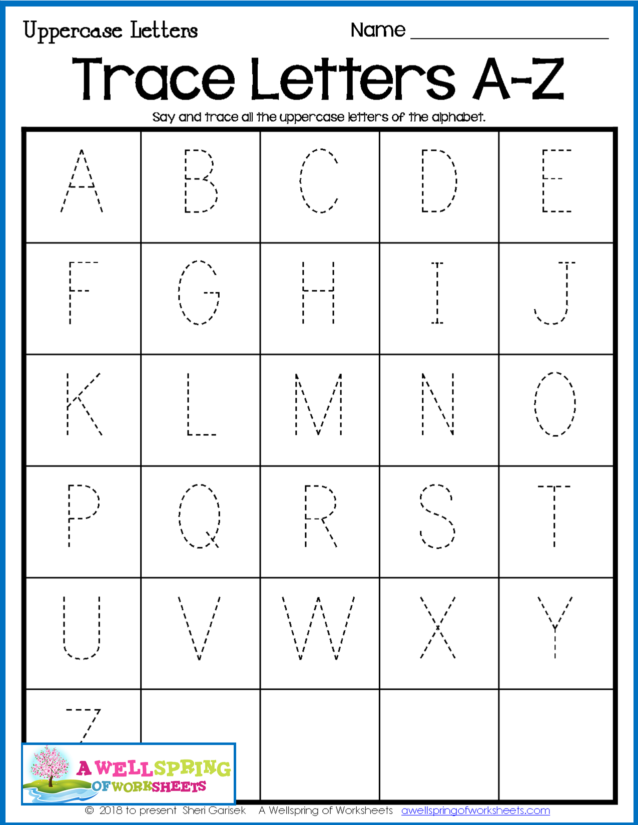 Tracing Lowercase Alphabet Letters TracingLettersWorksheets