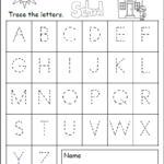 Uppercase Letter Tracing Back To School Made By Teachers Alphabet