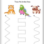 Writing Worksheets For Kindergarten Lines Worksheets Triply