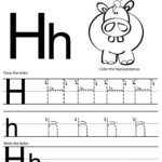 5 Best Images Of Printable Alphabet Letter H Worksheets Free