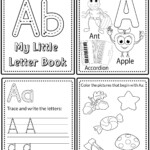 ABC Mini Book Printable Alphabet Letter Mini Book