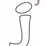 Alphabet Decorate The Letter J Playdough Mat Lower Case