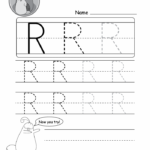 Alphabet Practice R Worksheets 99Worksheets