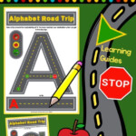 Alphabet Road Letter Mats Trace And Write Set In 2020 Writing