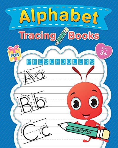 Alphabet Tracing Books For Preschoolers Letter Tracing Book For Kids 