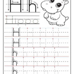 Alphabet Tracing Letter H TracingLettersWorksheets