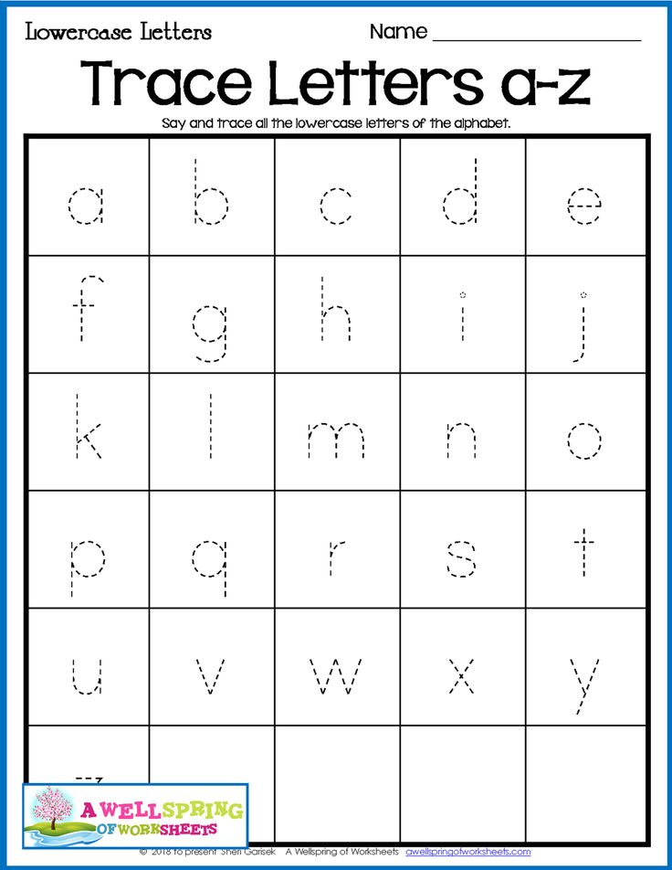 Alphabet Tracing Uppercase Lowercase Letters Great For Letters 