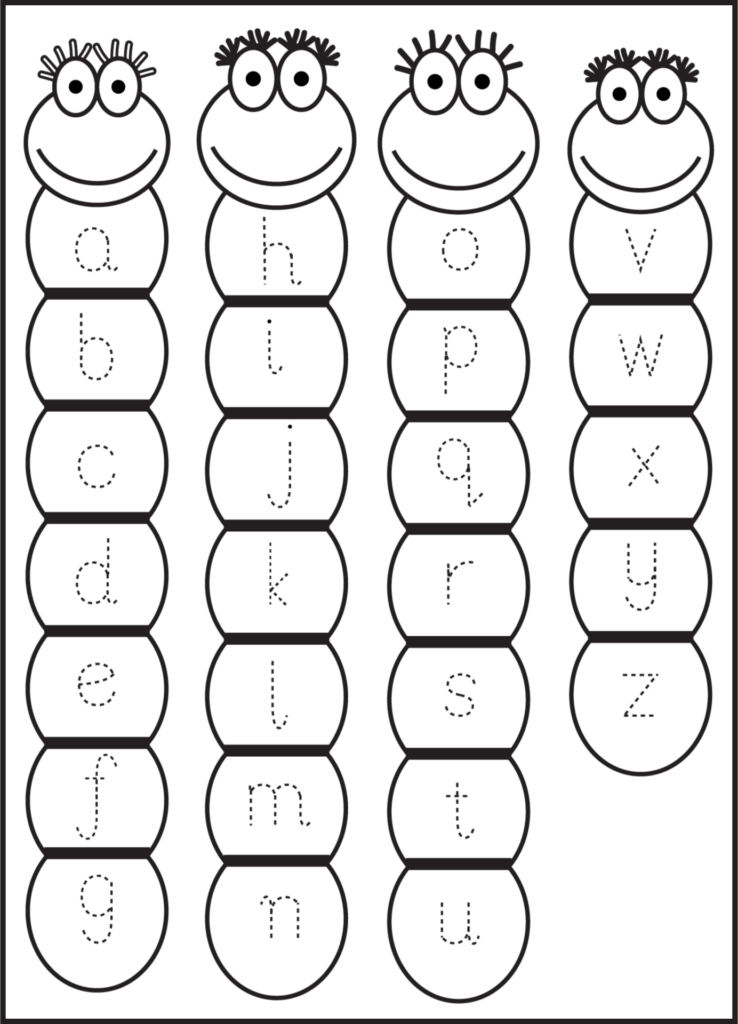 Alphabet Tracing Worksheet