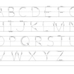 Alphabet Tracing Worksheets With Arrows Name Tracing Generator Free