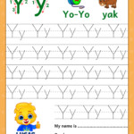 Alphabet Yy Letter Printable Letter Yy Tracing Worksheets
