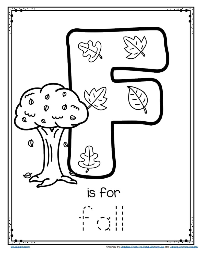 Autumn Tracing Worksheets Name Tracing Generator Free