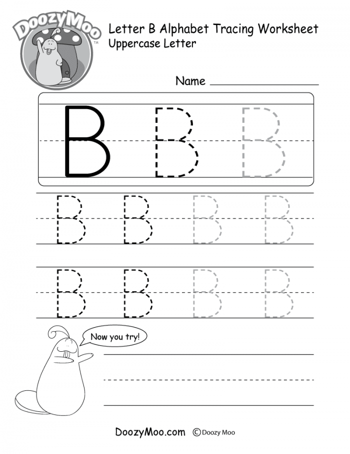 B Is For Worksheets 99Worksheets