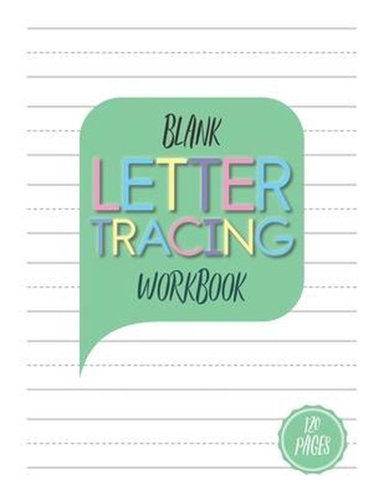 Blank Letter Tracing Workbook Water Gum Press 9798643939238 Boeken