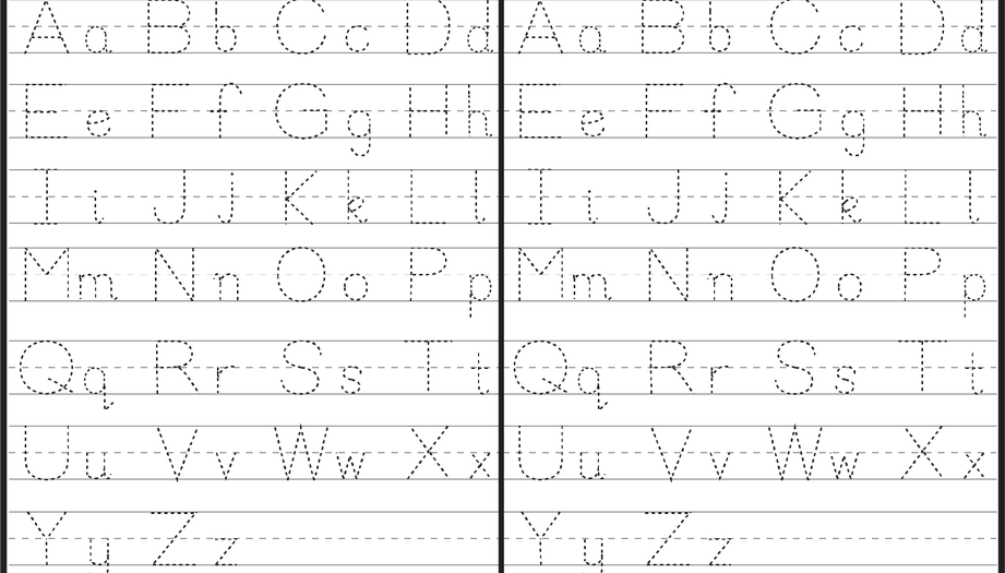 Capital And Small Letter Tracing Worksheet FREE Printable Worksheets 