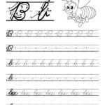 Cursive Letter Tracing Worksheets Lowercase Letters A z Cursive