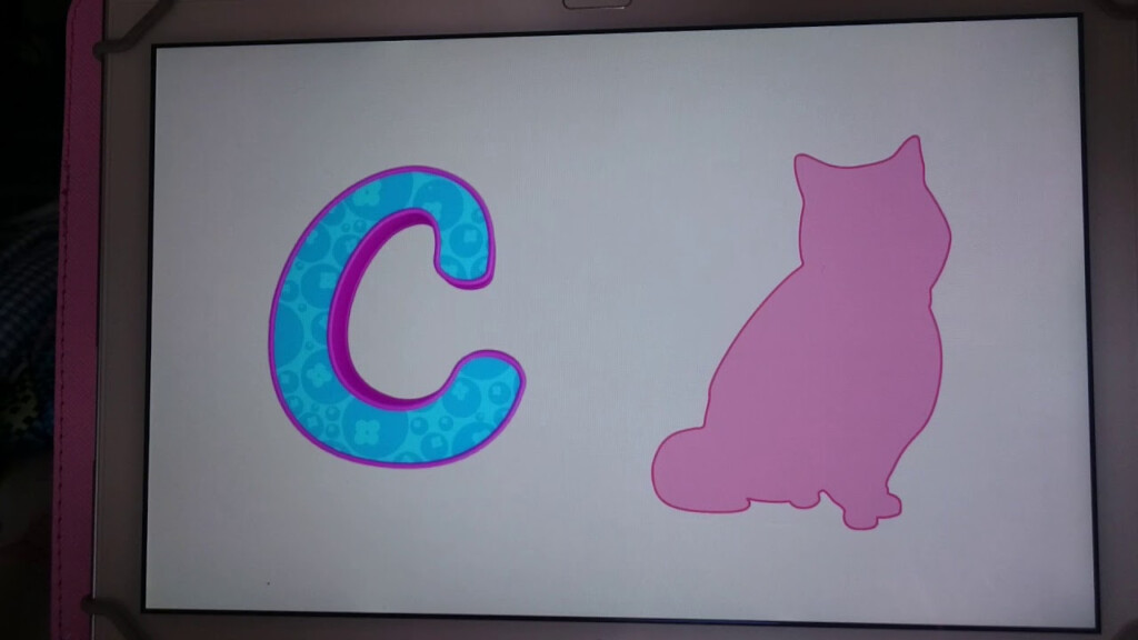Dave And Ava s Tracing App letter C YouTube