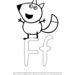 Free Cute Peppa Pig Alphabet Tracing Sheet Printables In 2021