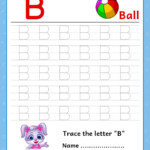 Free Letter B Tracing Worksheets Letter B Tracing Worksheet Tracing