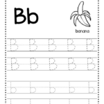 Free Letter B Tracing Worksheets Letter B Worksheets Tracing Letters