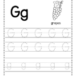 Free Letter G Tracing Worksheets Tracing Worksheets Tracing