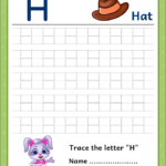 Free Letter H Tracing Worksheets Find The Letter H Worksheet All Kids