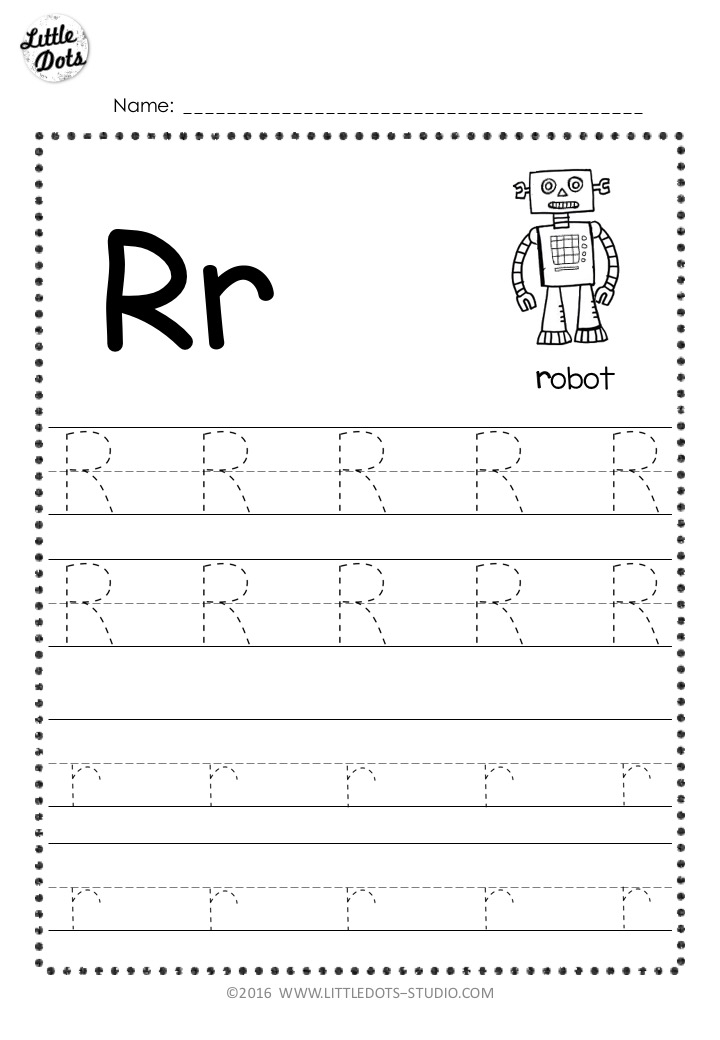 Free Letter R Tracing Worksheets Tracing Worksheets Letter 