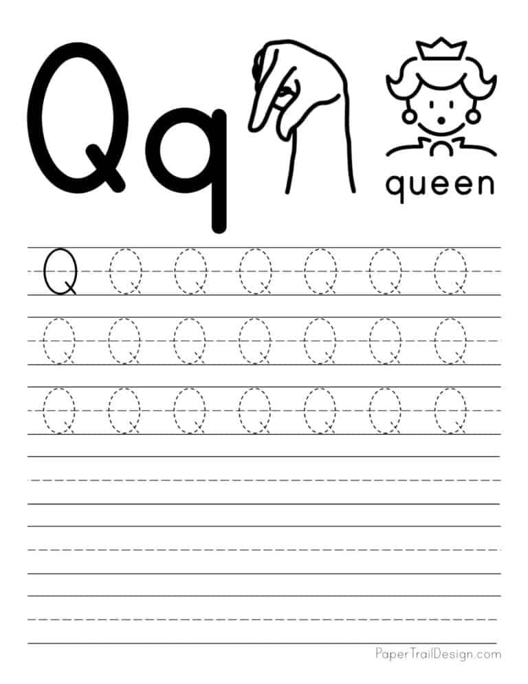 Free Letter Tracing Worksheets Paper Trail Design In 2021 Letter 