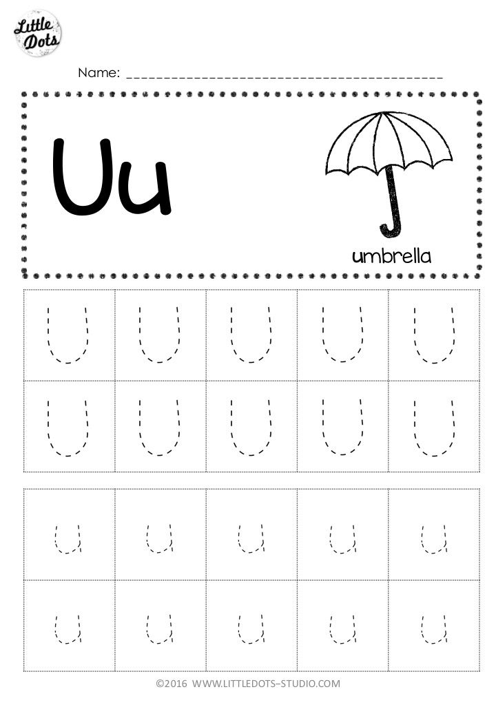 Free Letter U Tracing Worksheets Tracing Worksheets Free Printable 