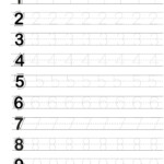 Free Printable For Tracing Letters Numbers