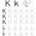 Free Printable Letter K Tracing Worksheets