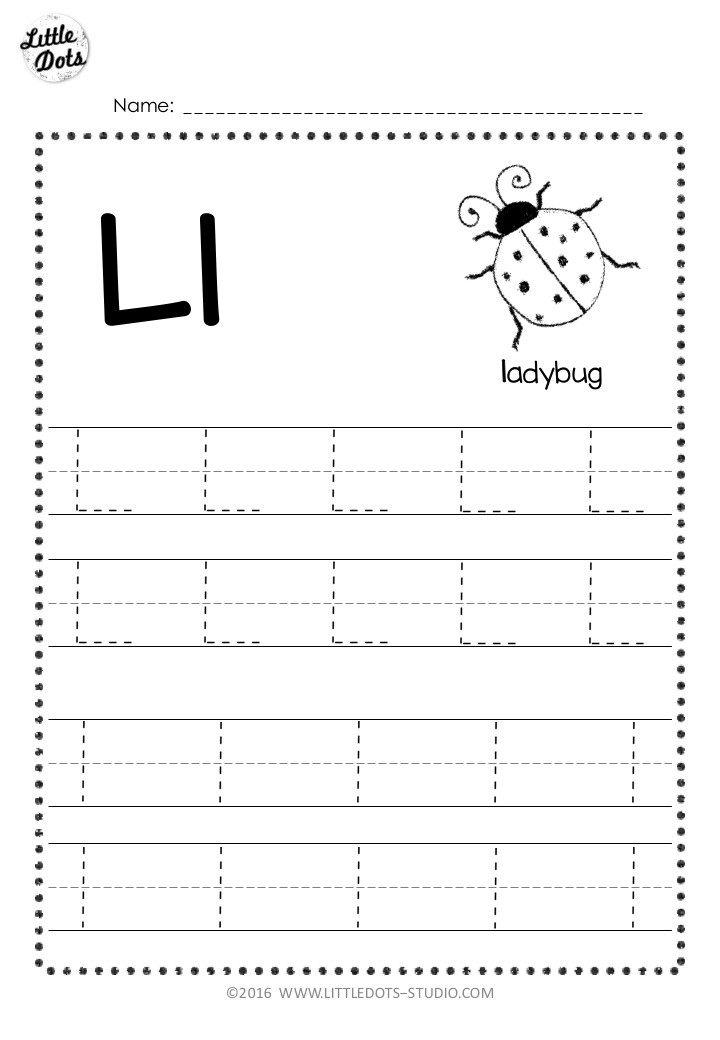 Free Printable Letter L Worksheets For Preschoolers