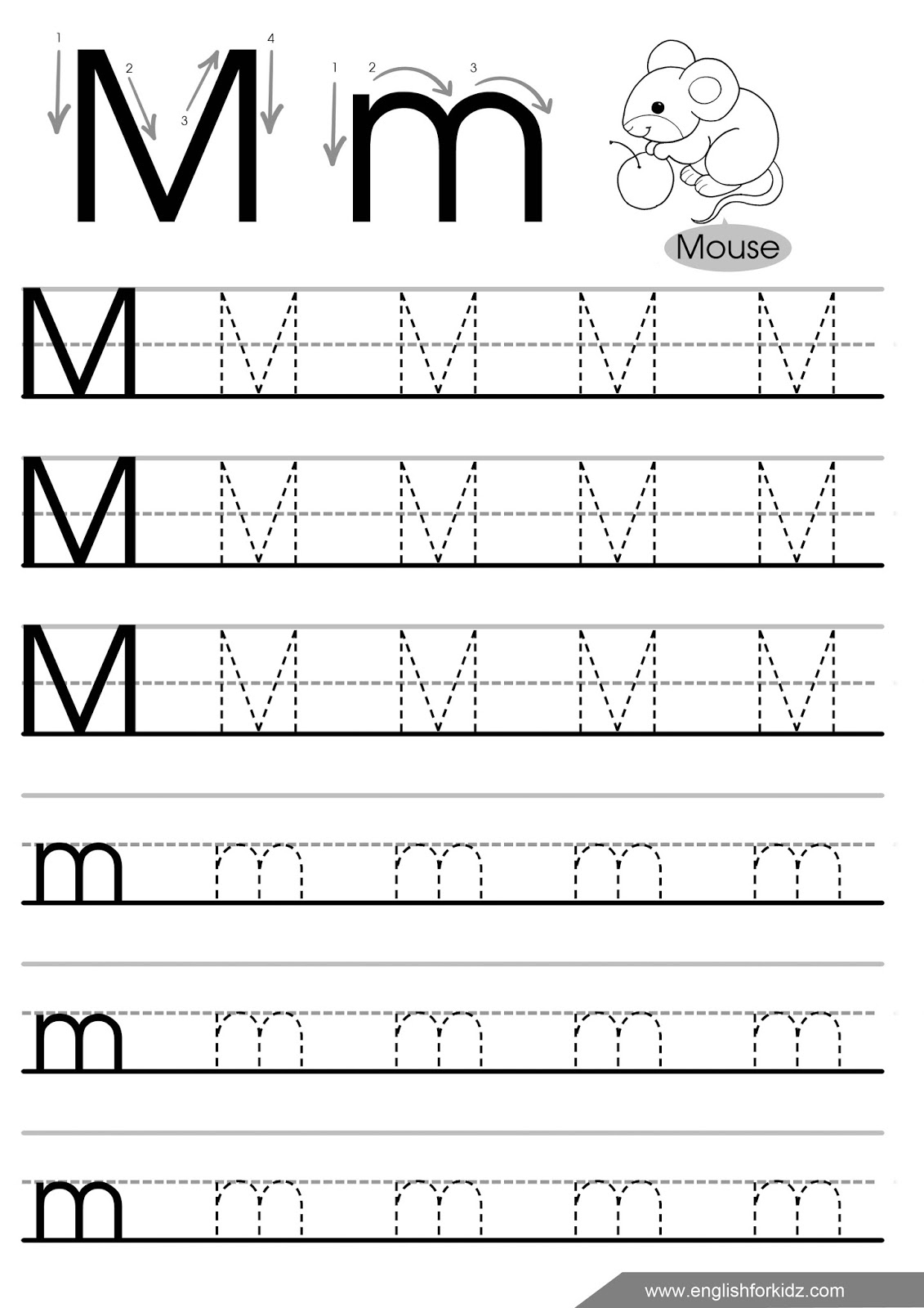 Free Printable Letter M Worksheets Printable Word Searches