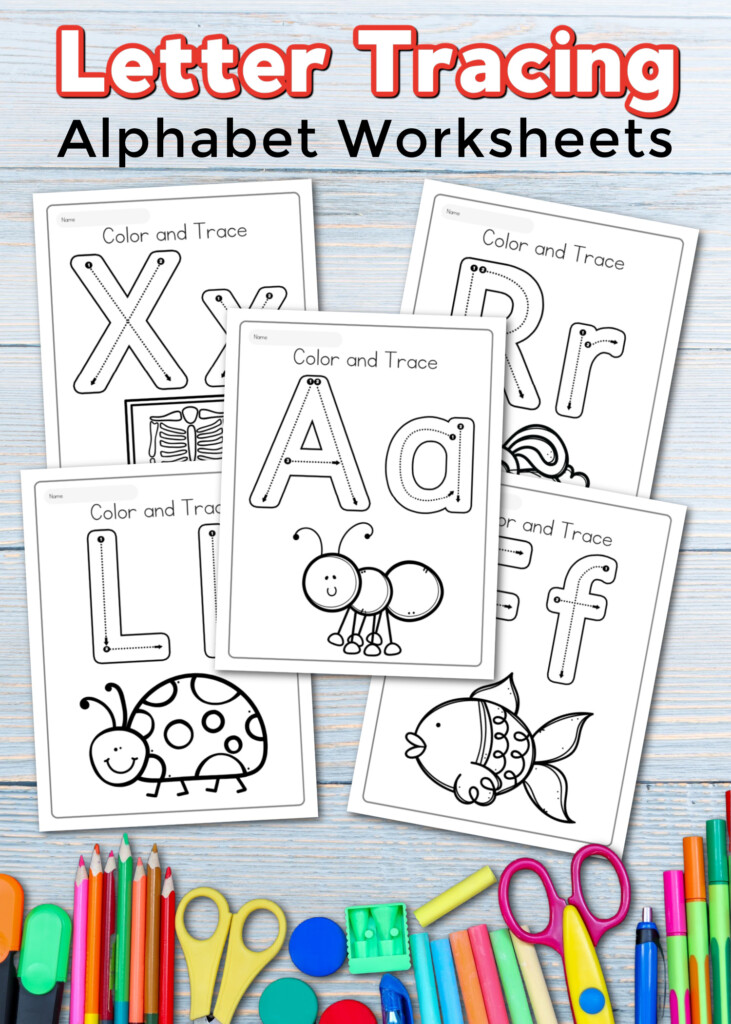 Free Printable Letter Tracing With Arrows