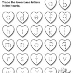 FREE Printable Valentine s Day Uppercase And Lowercase Alphabet Letter