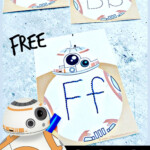 FREE Star Wars Alphabet Letter Tracing Printables Activity