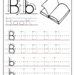 Letter B Trace Worksheets
