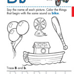 Letter B Worksheets For Preschoolers Letter B Recognition B Is For