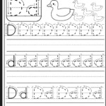 Letter D Worksheets Preschool Alphabet Printables Preschool