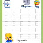 Letter E Worksheets For Kindergarten And Preschool Teachersmag Com